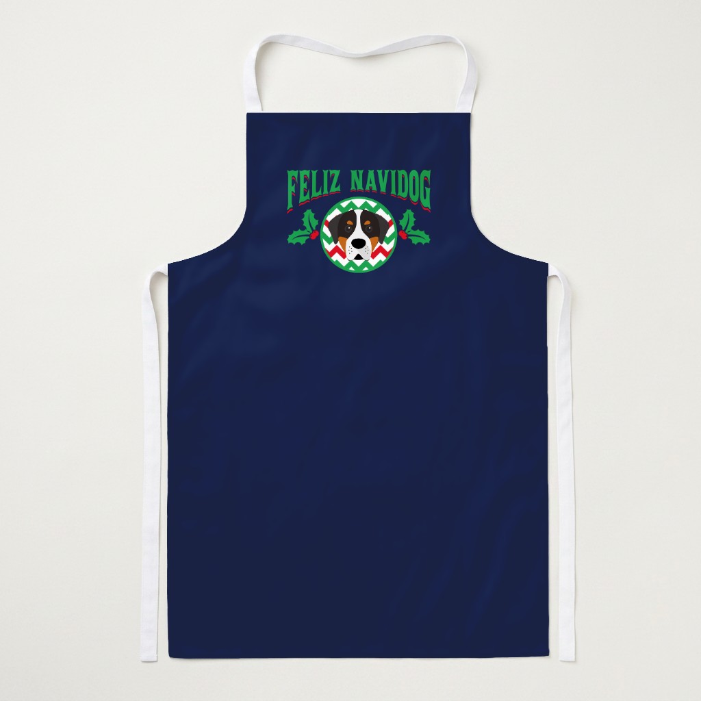 Feliz Navidog: Personalised {breedFullName} Apron