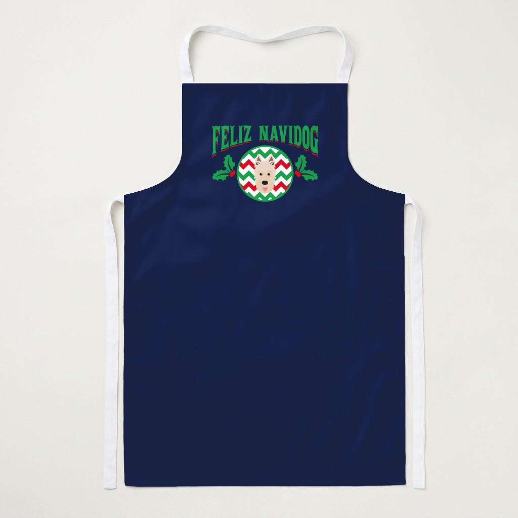 Feliz Navidog: Personalised {breedFullName} Apron