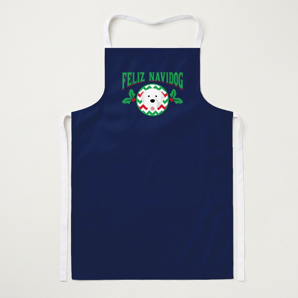 Feliz Navidog: Personalised {breedFullName} Apron