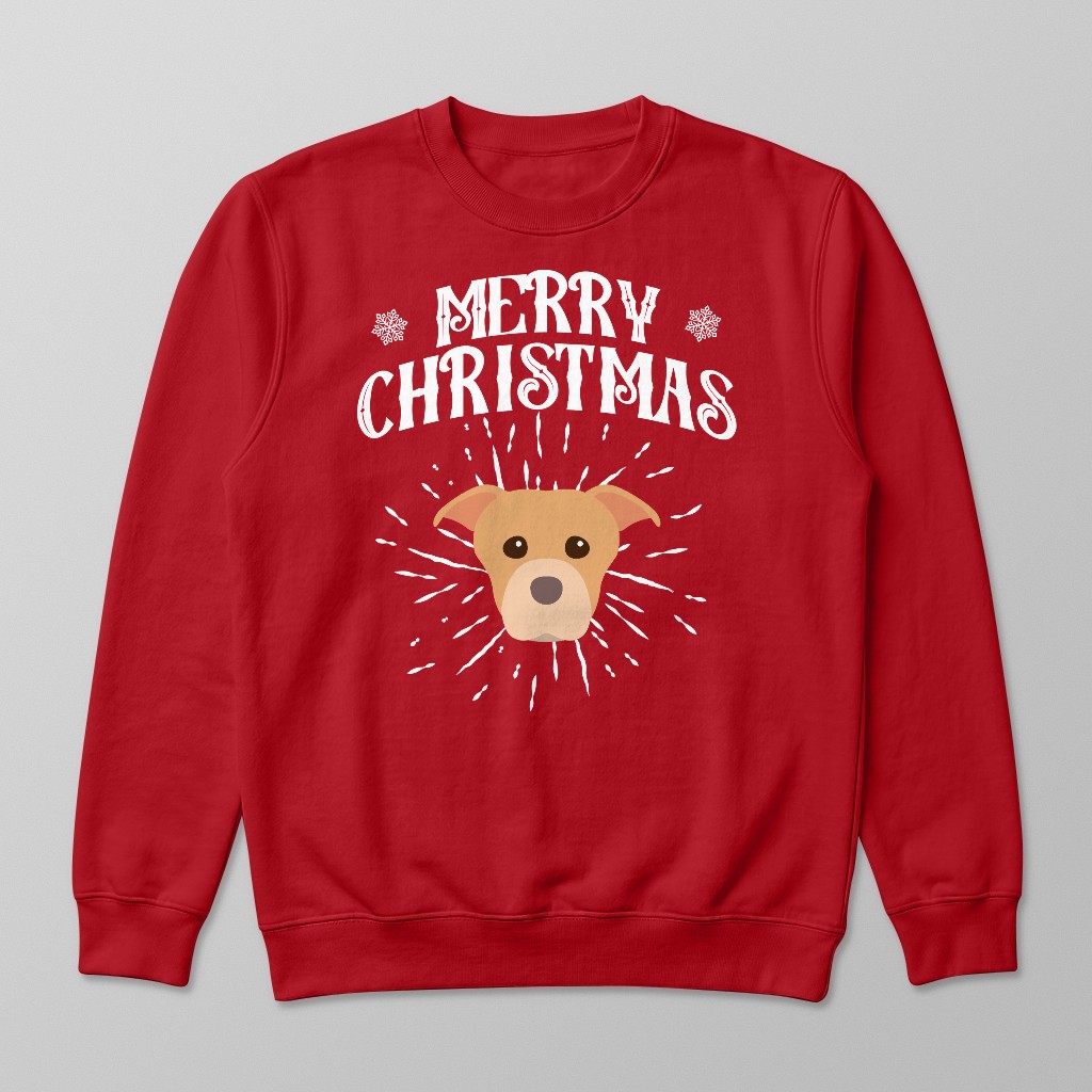Merry Christmas: Personalised {breedFullName} Sweatshirt