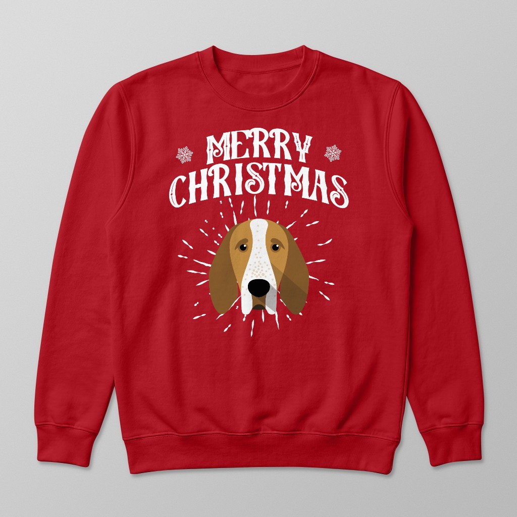Merry Christmas: Personalised {breedFullName} Sweatshirt
