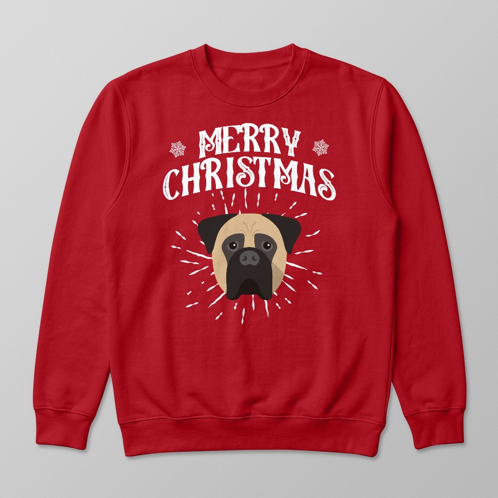 Merry Christmas: Personalised {breedFullName} Sweatshirt