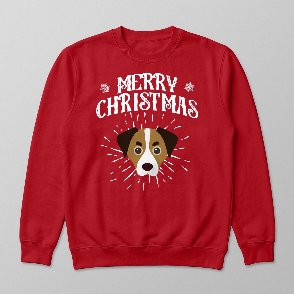 Merry Christmas: Personalized {breedFullName} Sweatshirt