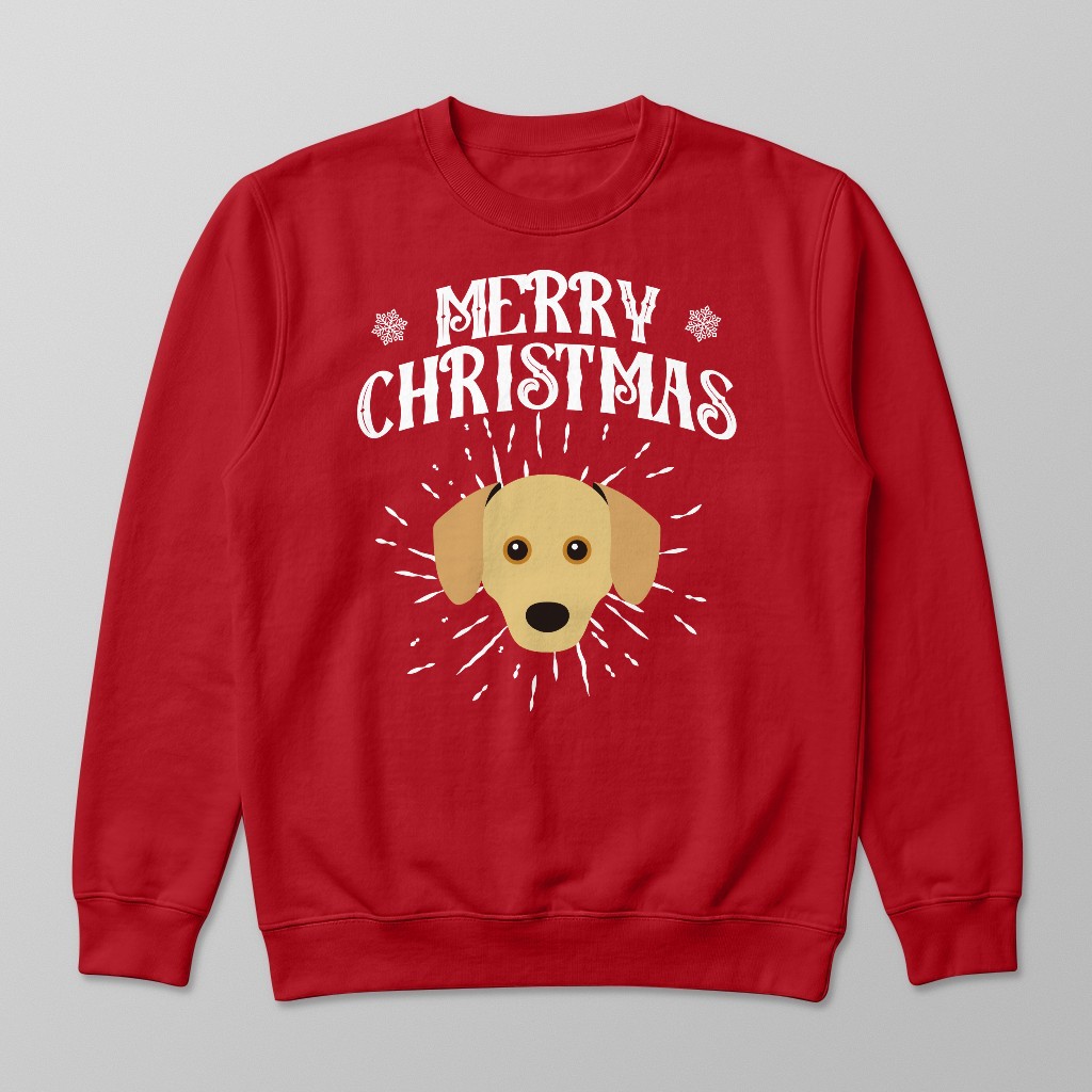 Merry Christmas: Personalized {breedFullName} Sweatshirt