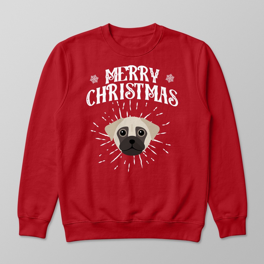 Merry Christmas: Personalised {breedFullName} Sweatshirt