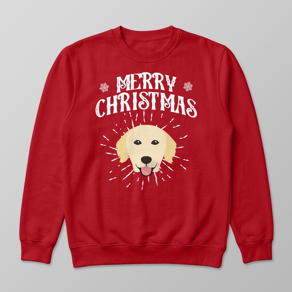 Merry Christmas: Personalized {breedFullName} Sweatshirt