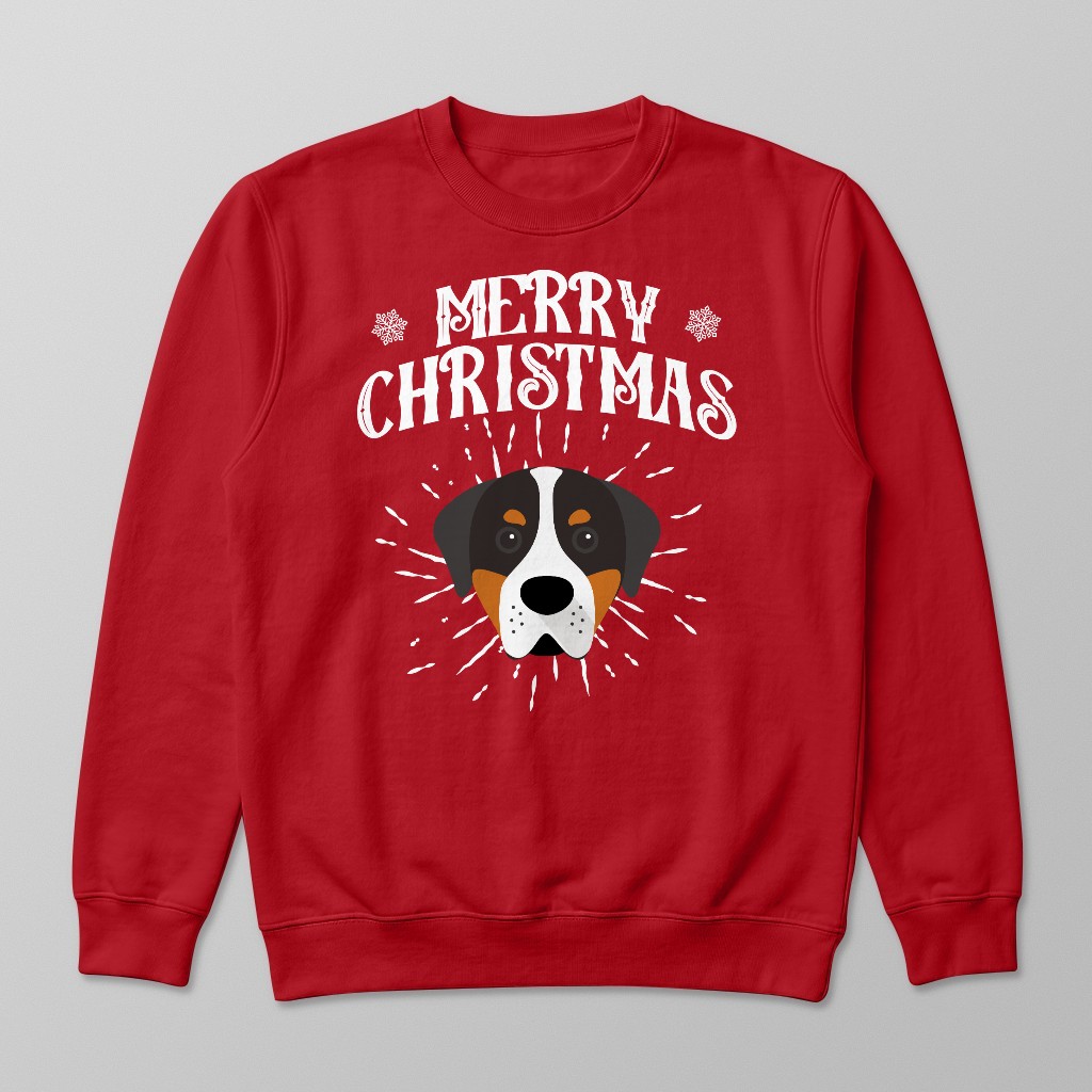 Merry Christmas: Personalised {breedFullName} Sweatshirt