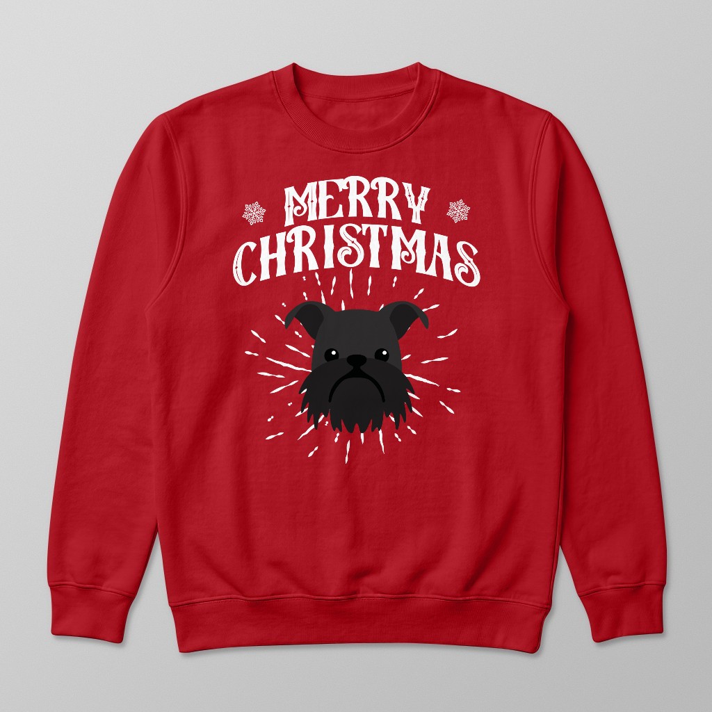 Merry Christmas: Personalised {breedFullName} Sweatshirt