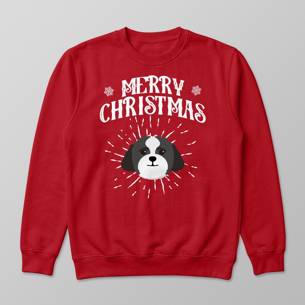 Merry Christmas: Personalised {breedFullName} Sweatshirt