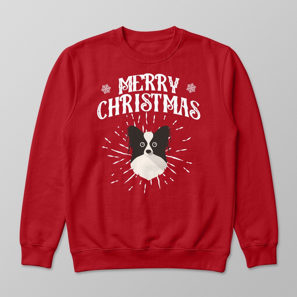 Merry Christmas: Personalised {breedFullName} Sweatshirt