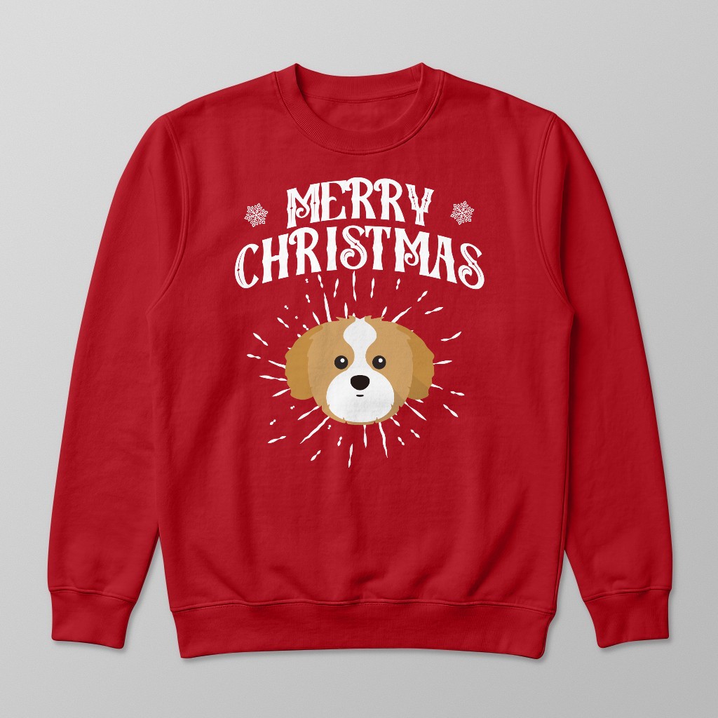 Merry Christmas: Personalised {breedFullName} Sweatshirt