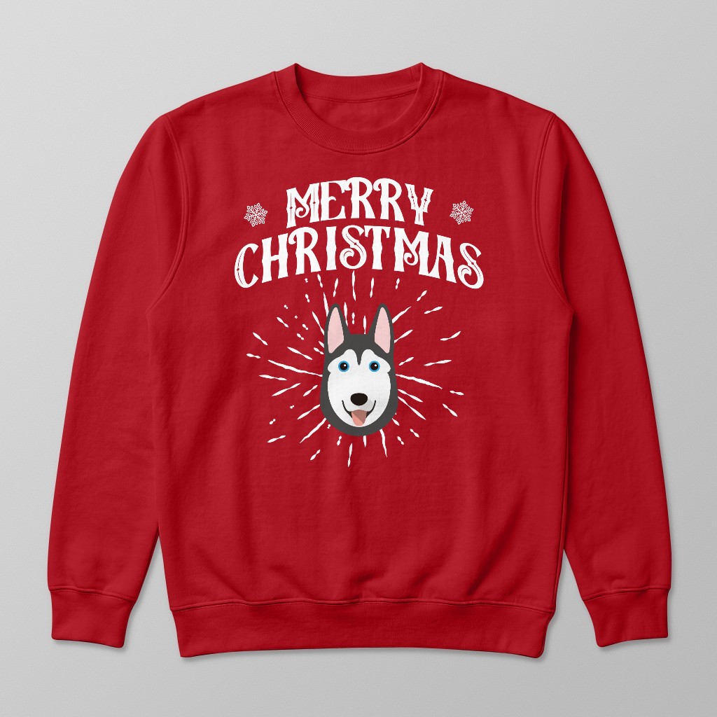 Merry Christmas: Personalised {breedFullName} Sweatshirt