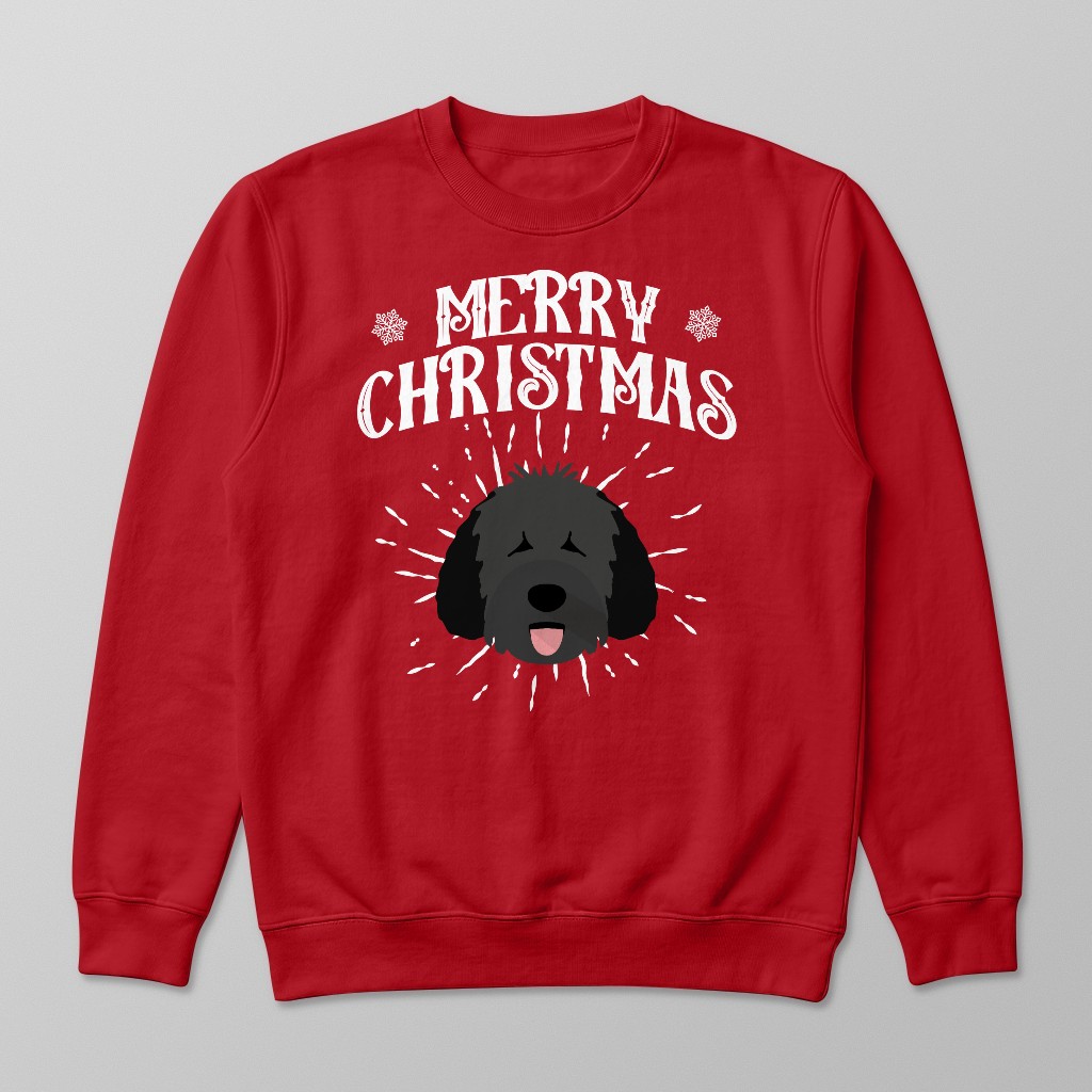 Merry Christmas: Personalised {breedFullName} Sweatshirt