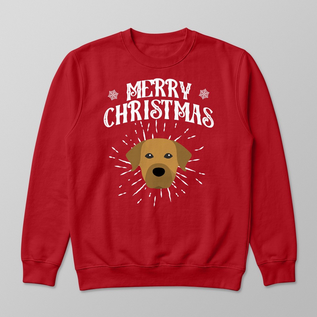Merry Christmas: Personalized {breedFullName} Sweatshirt
