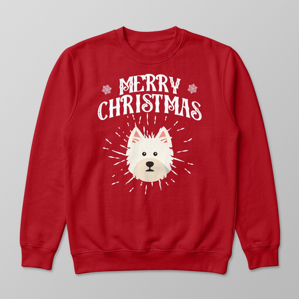 Merry Christmas: Personalised {breedFullName} Sweatshirt