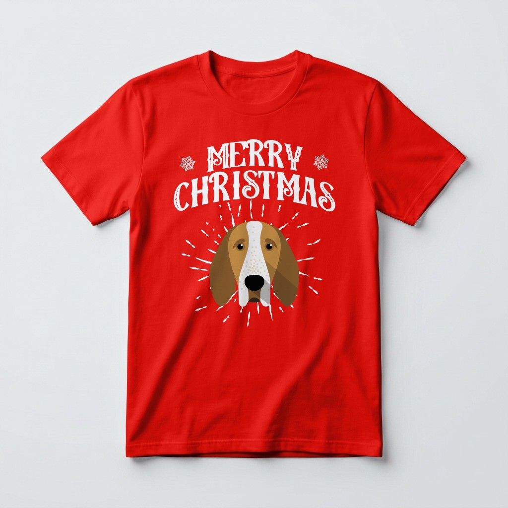 Merry Christmas: Personalised {breedFullName} T-Shirt