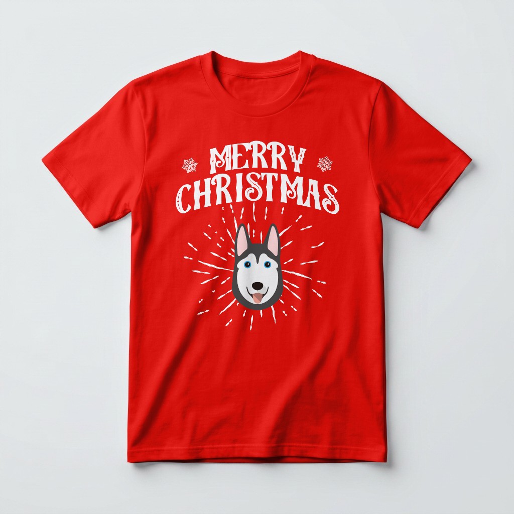 Merry Christmas: Personalised {breedFullName} T-Shirt