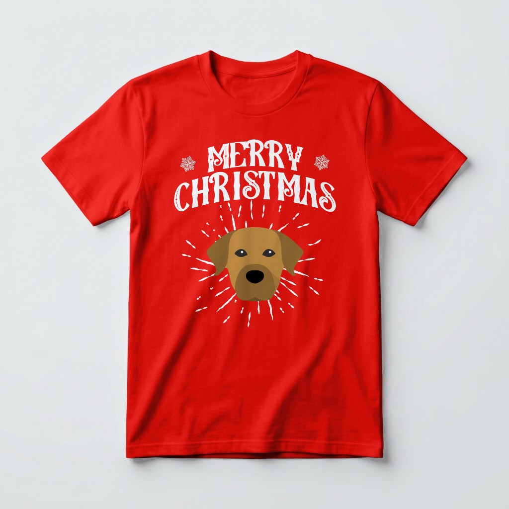 Merry Christmas: Personalized {breedFullName} T-Shirt