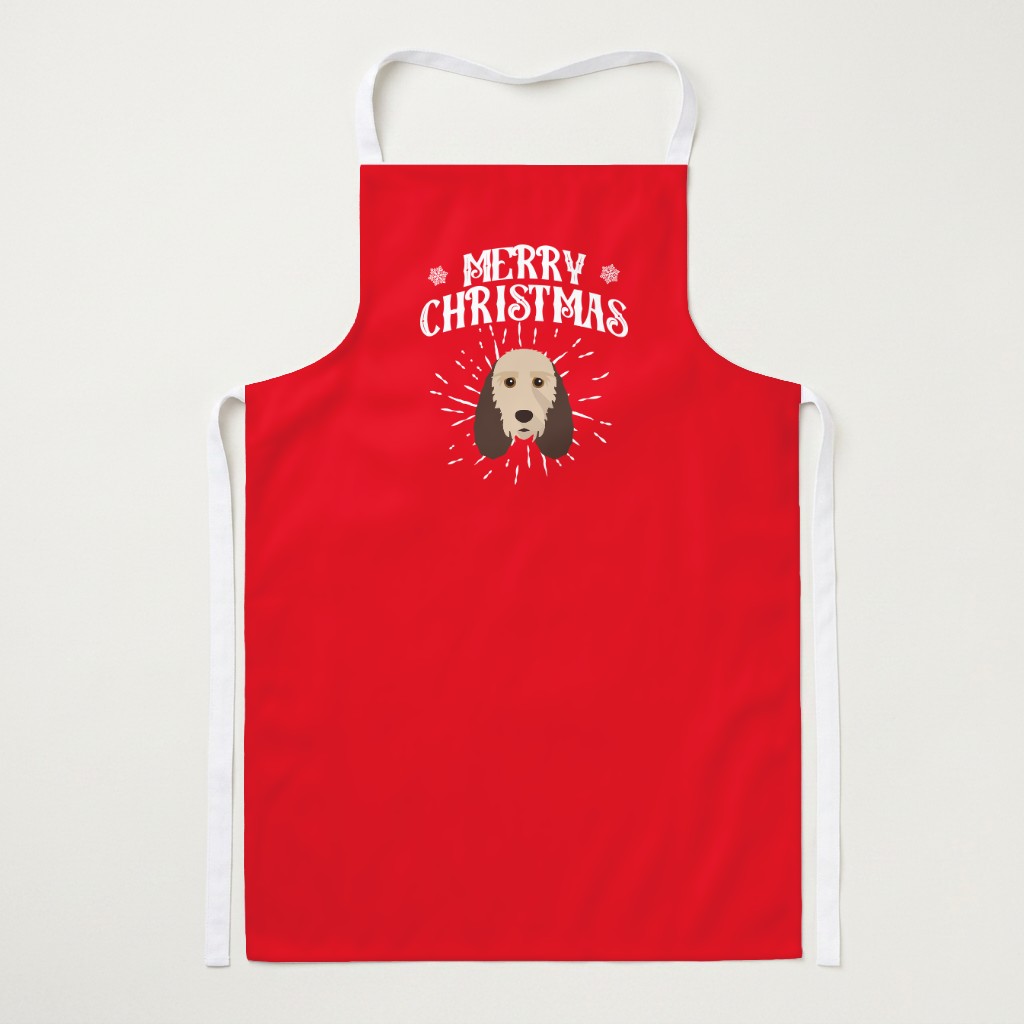 Merry Christmas: Personalised {breedFullName} Apron