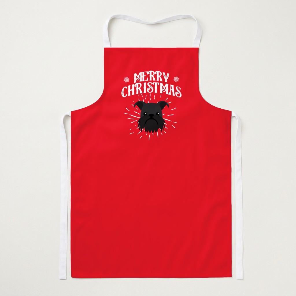 Merry Christmas: Personalised {breedFullName} Apron