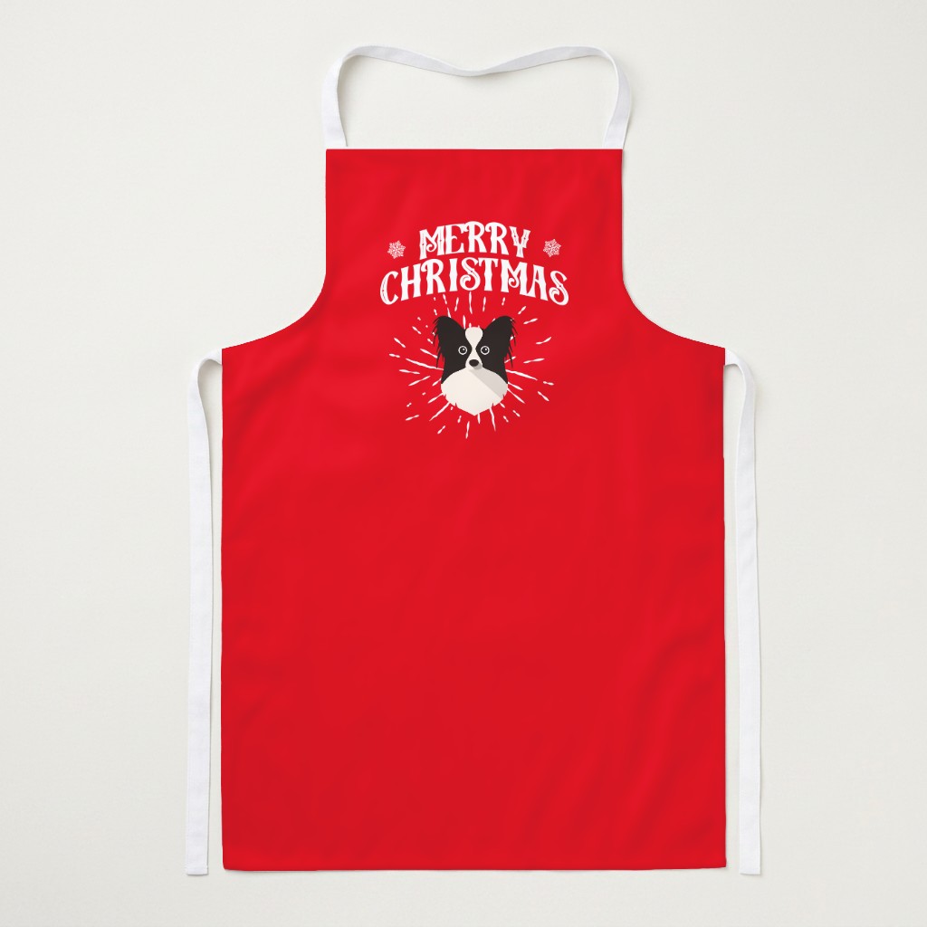 Merry Christmas: Personalised {breedFullName} Apron