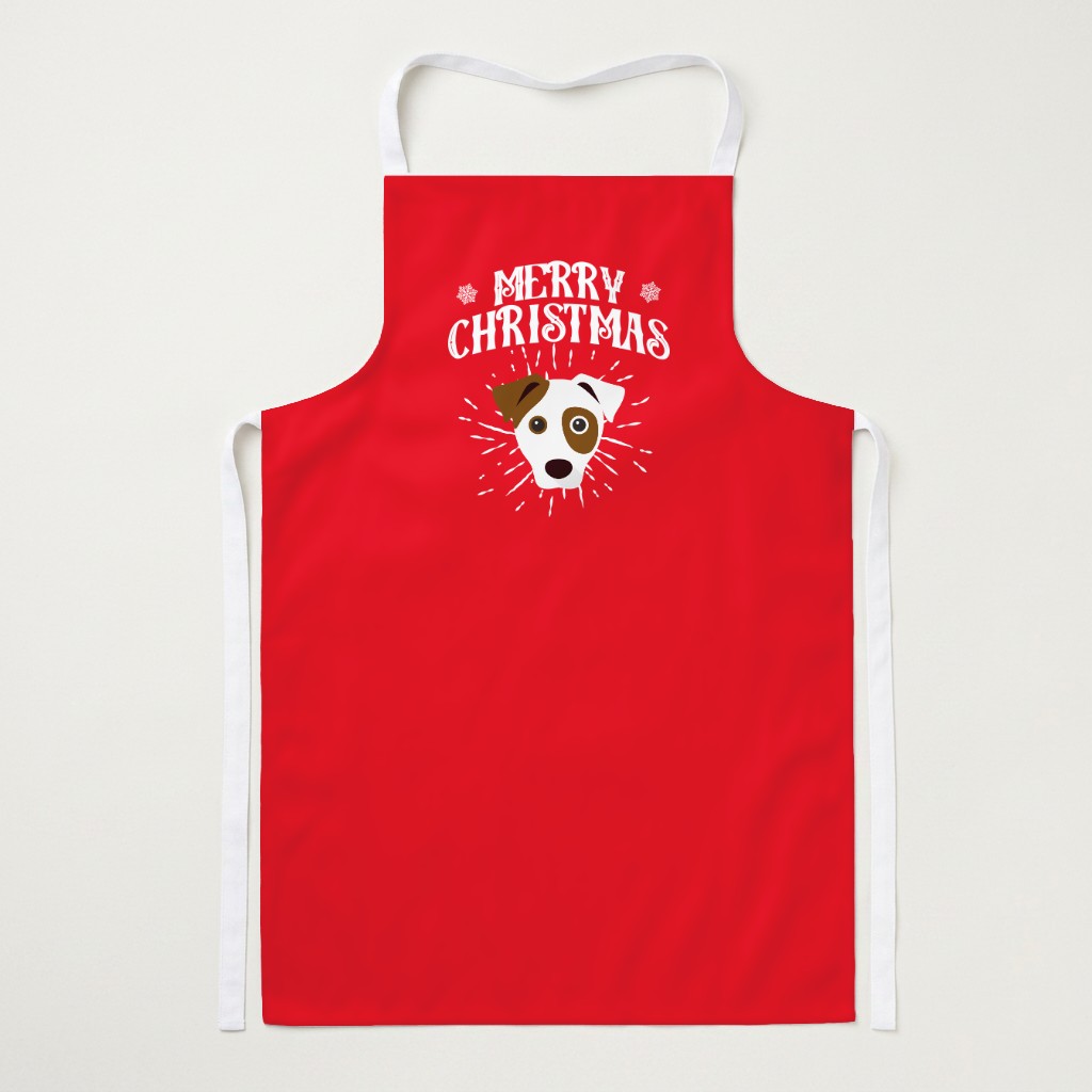 Merry Christmas: Personalised {breedFullName} Apron