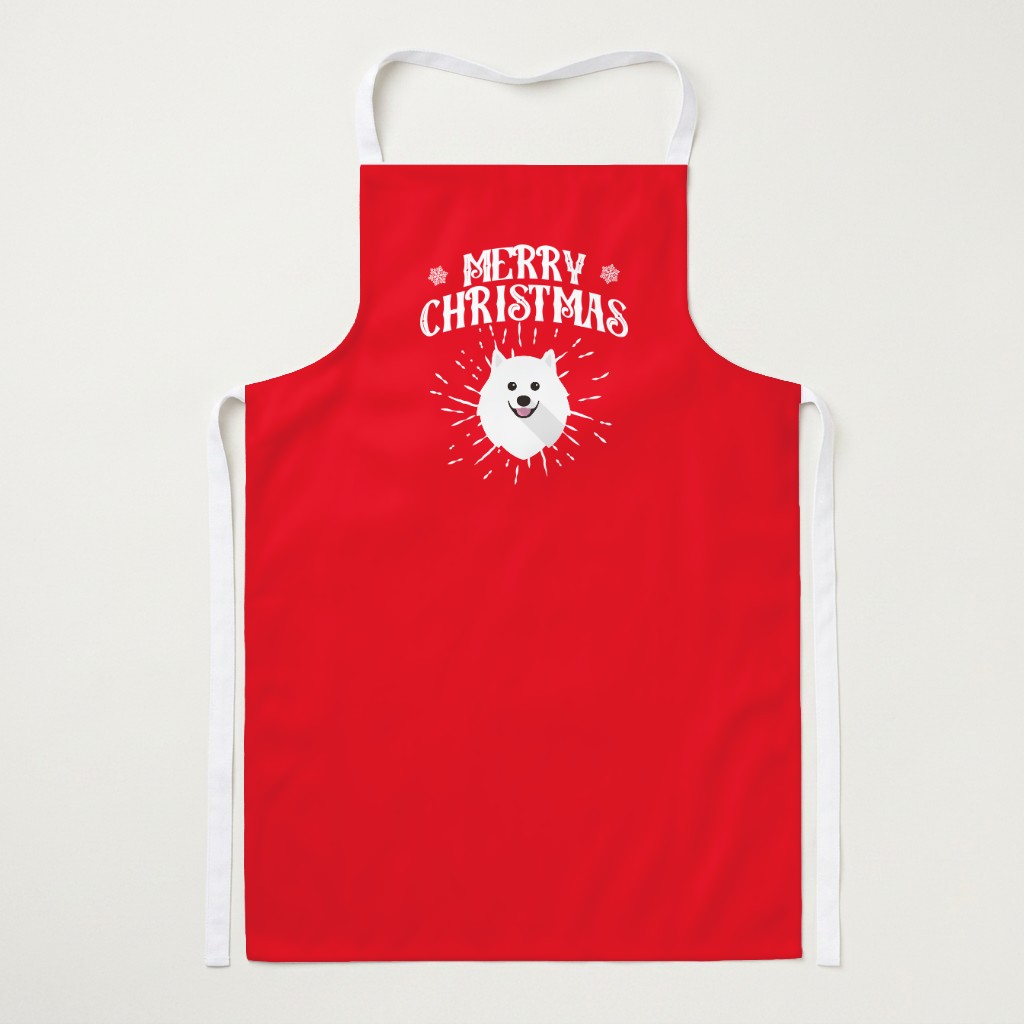 Merry Christmas: Personalised {breedFullName} Apron