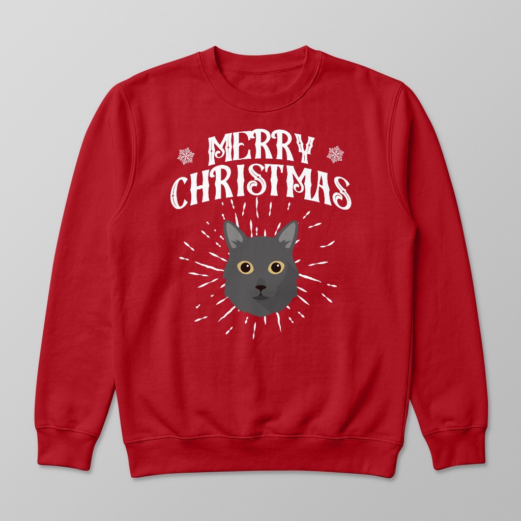 Merry Christmas: Personalised {breedFullName} Sweatshirt