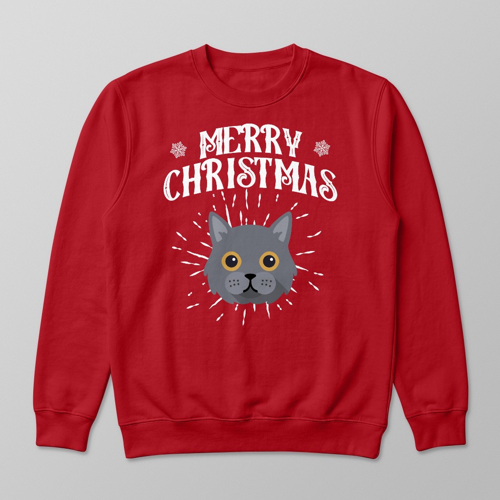 Merry Christmas: Personalised {breedFullName} Sweatshirt