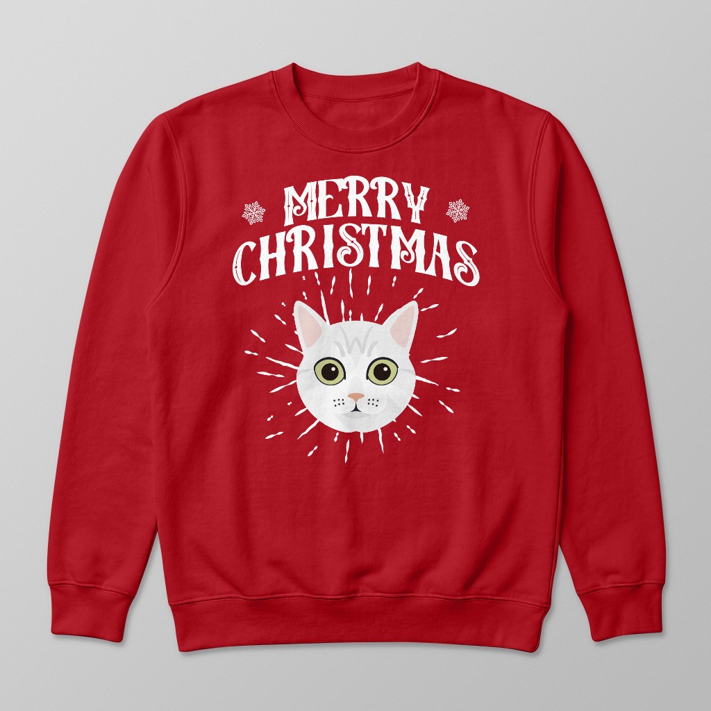 Merry Christmas: Personalised {breedFullName} Sweatshirt