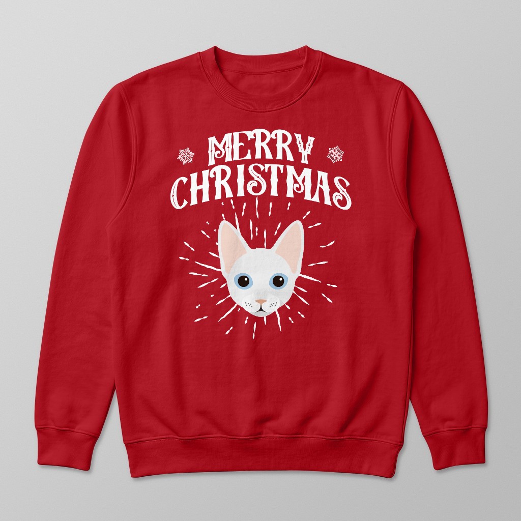 Merry Christmas: Personalised {breedFullName} Sweatshirt