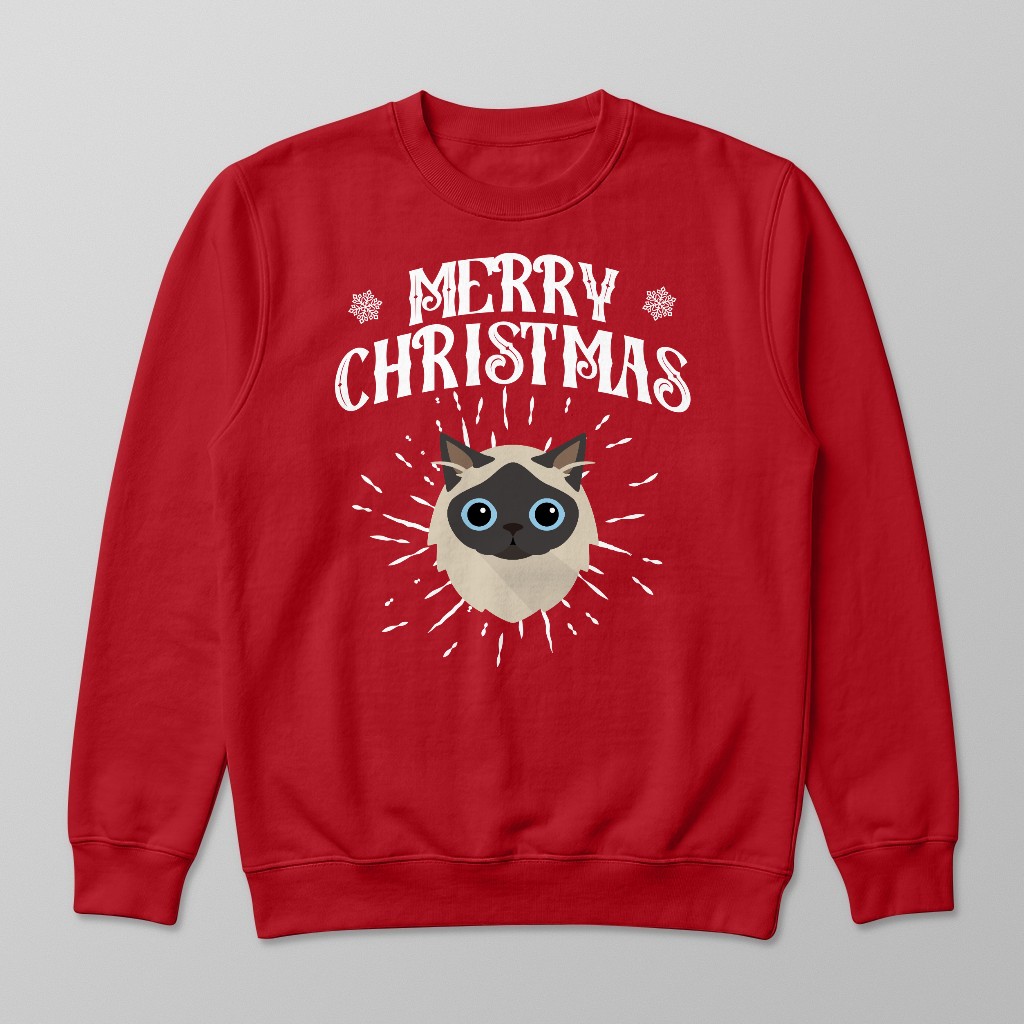 Merry Christmas: Personalised {breedFullName} Sweatshirt
