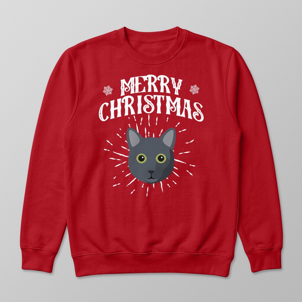 Merry Christmas: Personalized {breedFullName} Sweatshirt
