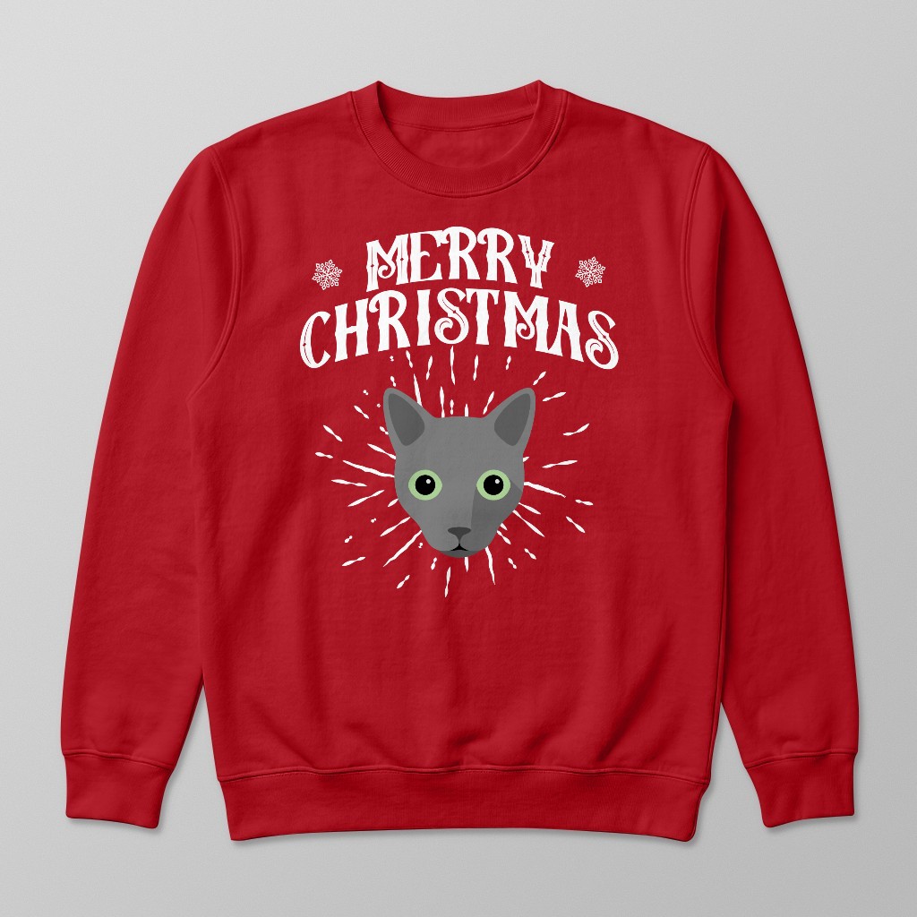 Merry Christmas: Personalised {breedFullName} Sweatshirt