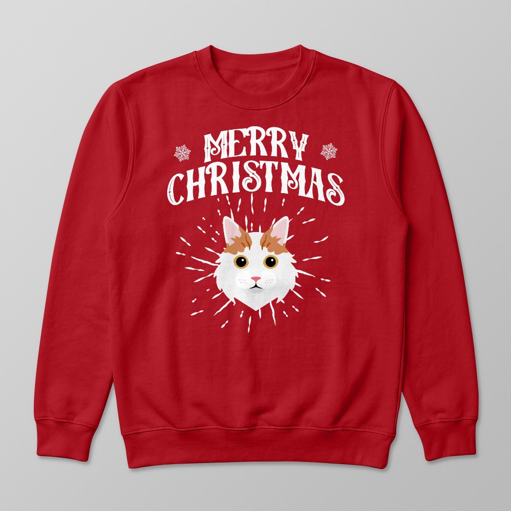 Merry Christmas: Personalised {breedFullName} Sweatshirt