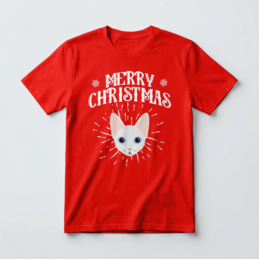 Merry Christmas: Personalised {breedFullName} T-Shirt