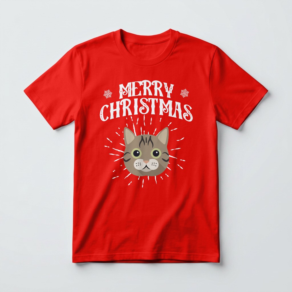 Merry Christmas: Personalised {breedFullName} T-Shirt