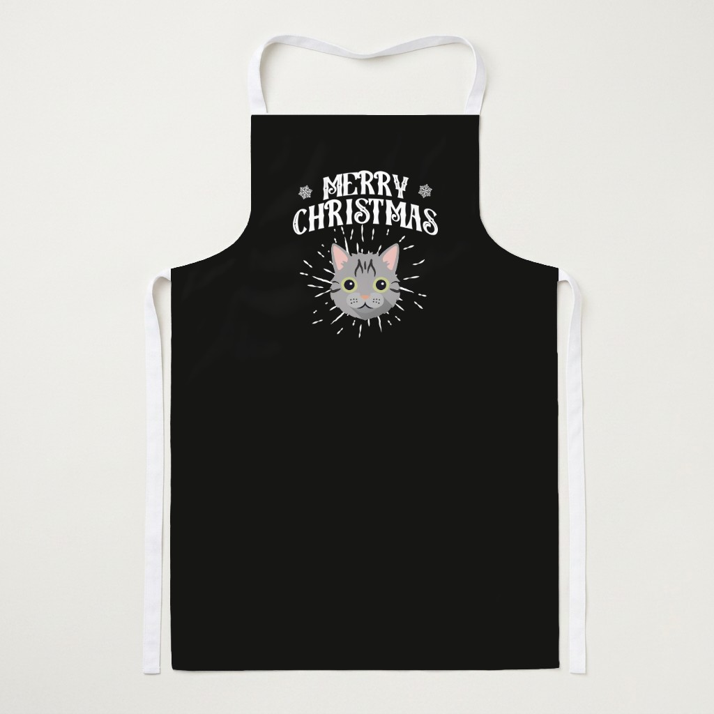 Merry Christmas: Personalised {breedFullName} Apron