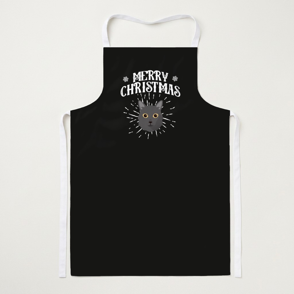 Merry Christmas: Personalised {breedFullName} Apron