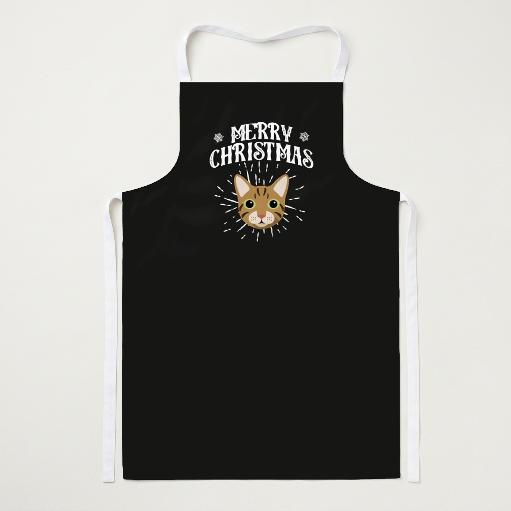 Merry Christmas: Personalised {breedFullName} Apron