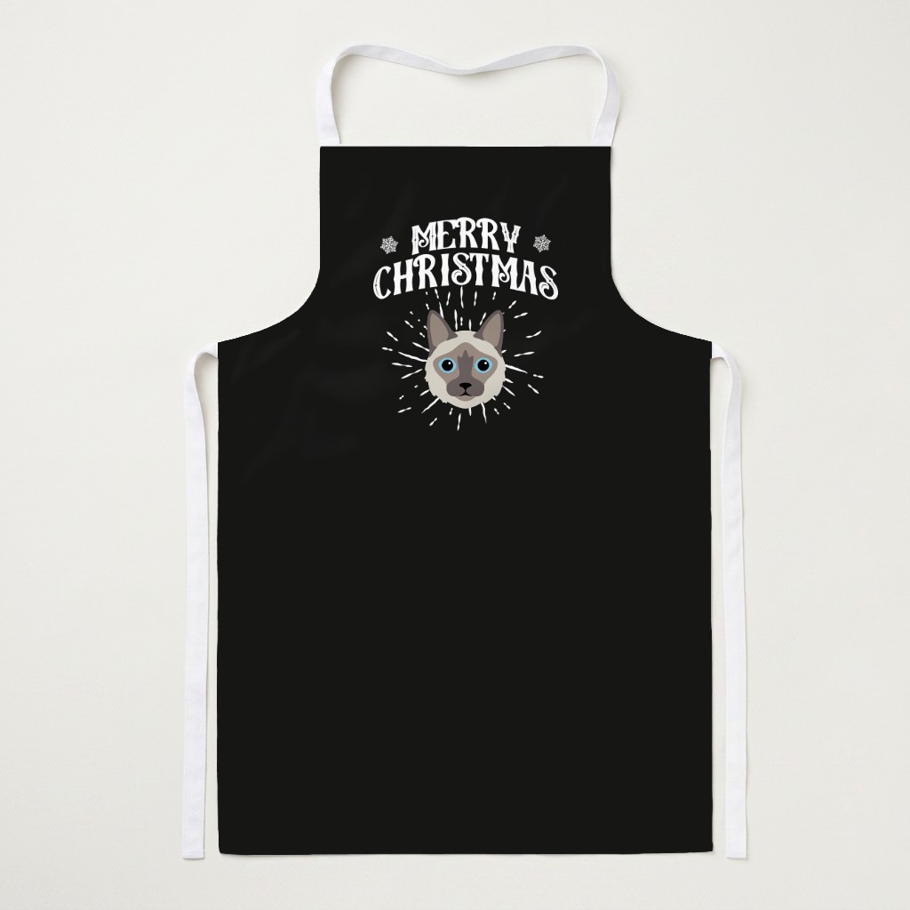 Merry Christmas: Personalised {breedFullName} Apron