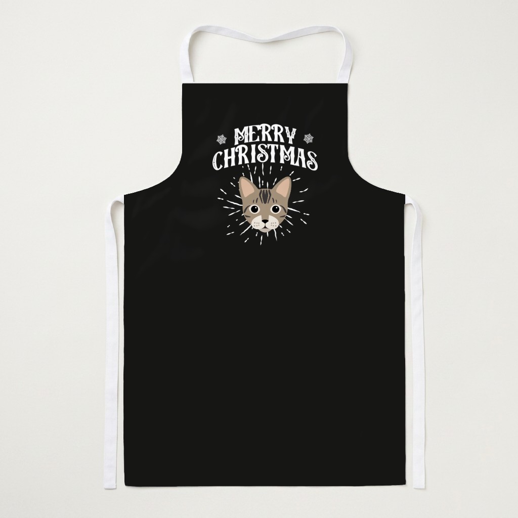Merry Christmas: Personalised {breedFullName} Apron