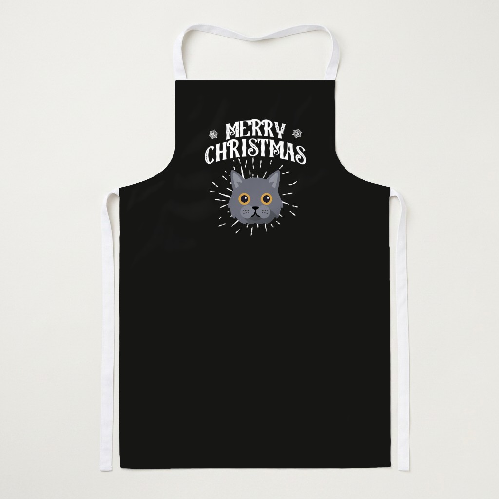 Merry Christmas: Personalised {breedFullName} Apron