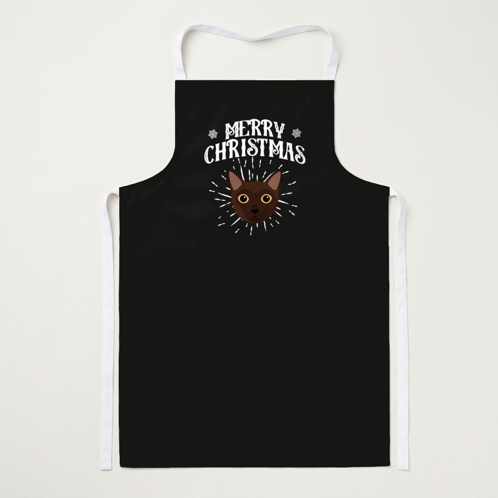 Merry Christmas: Personalised {breedFullName} Apron
