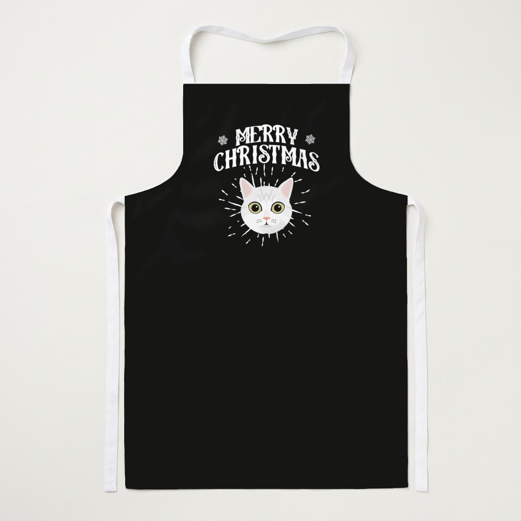 Merry Christmas: Personalised {breedFullName} Apron