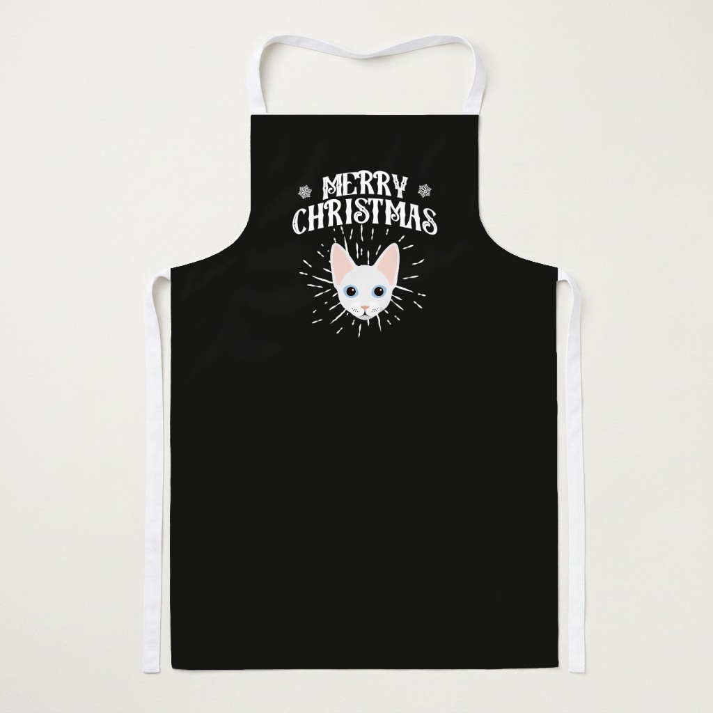 Merry Christmas: Personalised {breedFullName} Apron