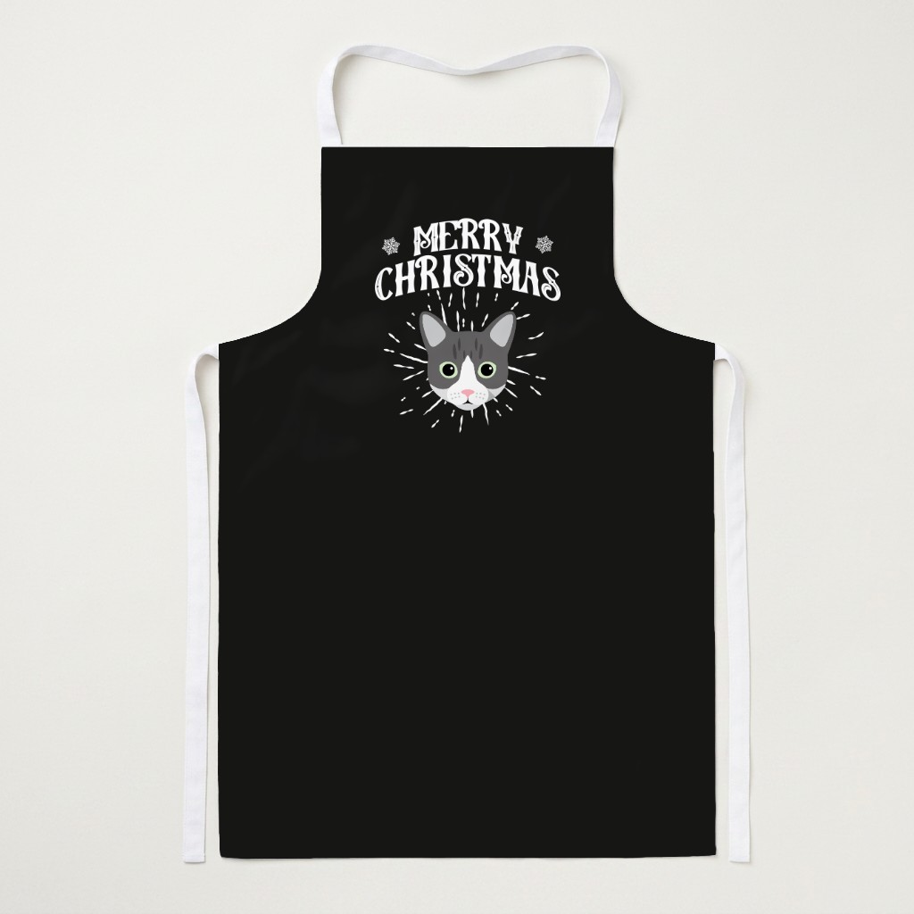Merry Christmas: Personalised {breedFullName} Apron