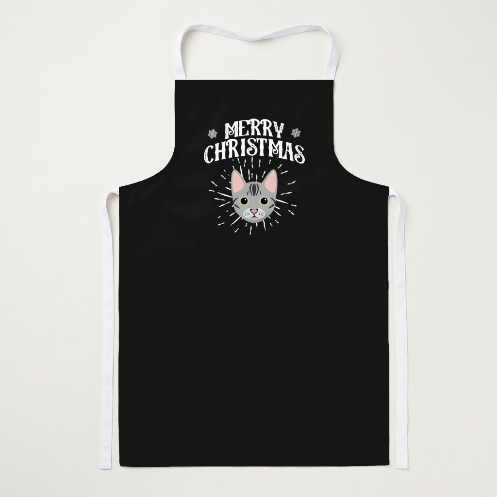 Merry Christmas: Personalised {breedFullName} Apron