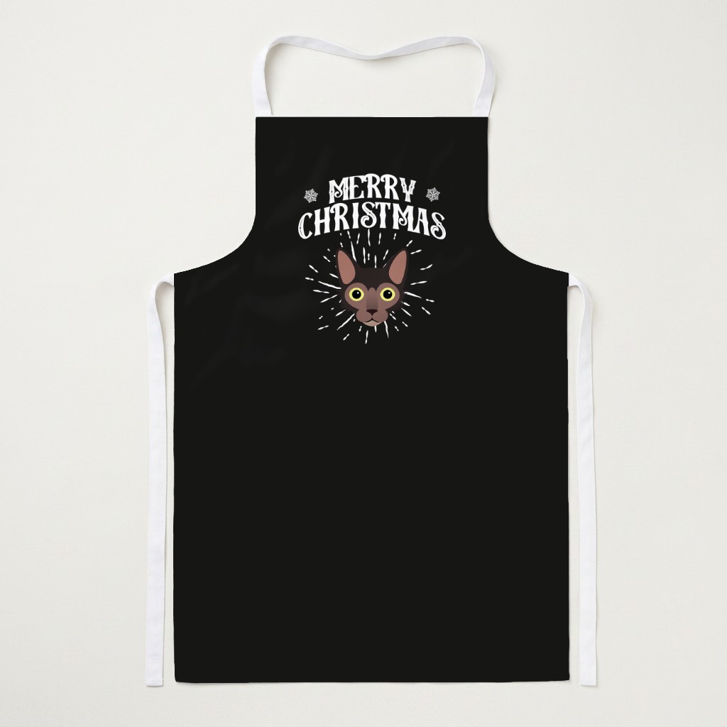 Merry Christmas: Personalised {breedFullName} Apron