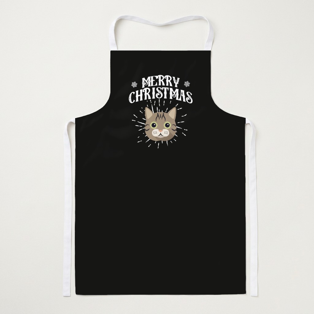 Merry Christmas: Personalised {breedFullName} Apron